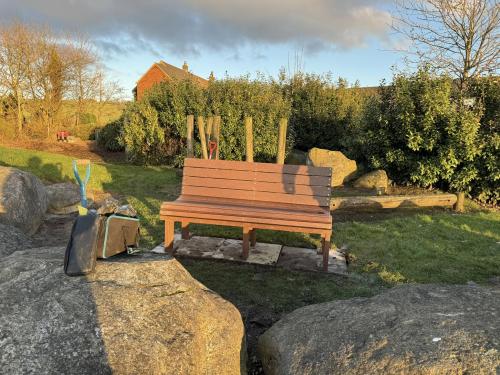 New Park Bench in the Parish 