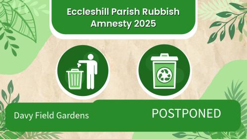 Davy Field Gardens Rubbish Amnesty