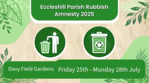 Davy Field Gardens Rubbish Amnesty